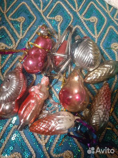 Елочные игрушки СССР