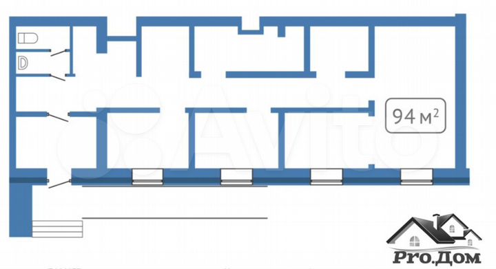 Свободного назначения, 94 м²