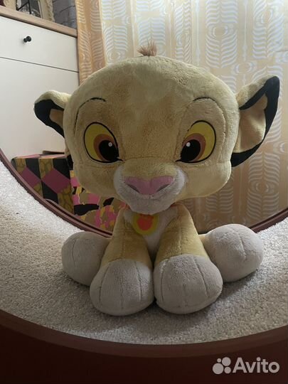 Большая мягкая игрушка из мультфильма король Лев