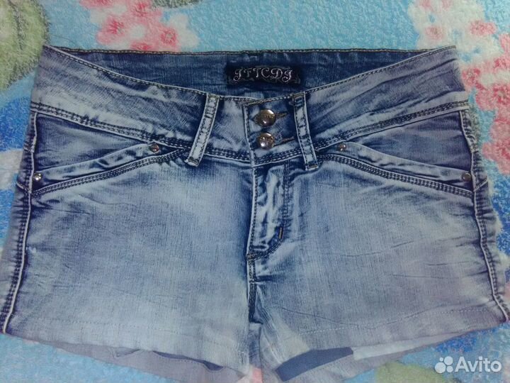 Шорты джинсовые, размер 28