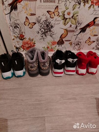 Кроссовки зимние женские 37р