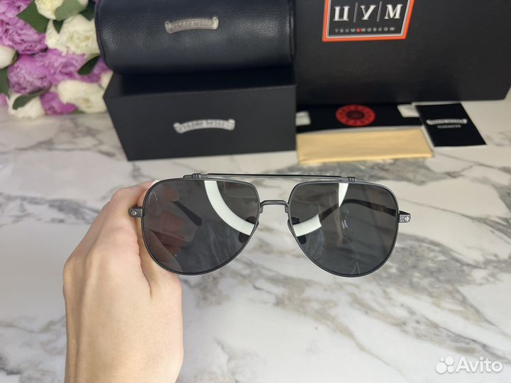 Очки Chrome Hearts солнцезащитные унисекс