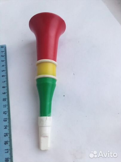 Дудка дудочка СССР музыкальная пластмассовая