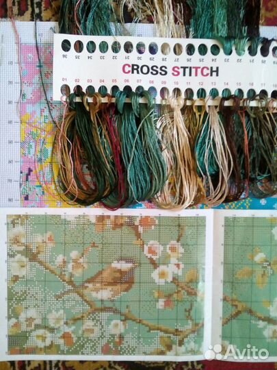 Вышивка - Набор для вышивания шелком 