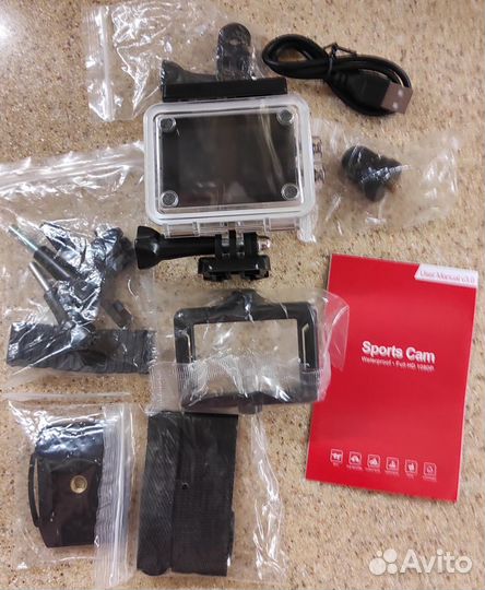 Sports cam HD (Экшн) камера Новая