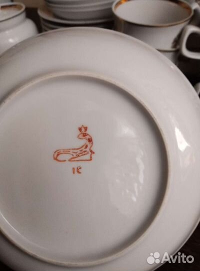 Чайный сервиз Богдановичи СССР