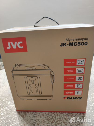 Мультиварка новая JVC