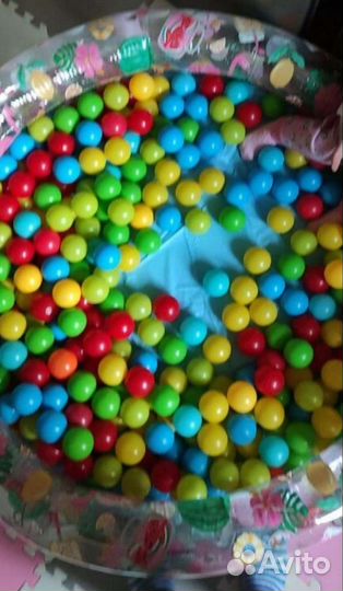 Сухой бассейн с шариками бу