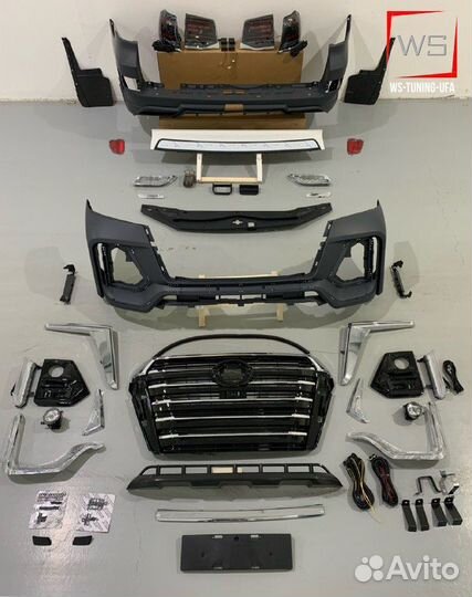 Toyota land cruiser 200 рестайлинговый комплект R4