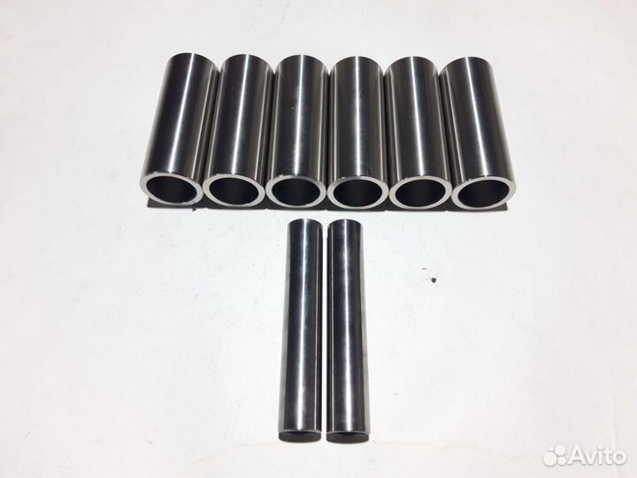 Втулки подушек подрамника из нержавейки для Prado