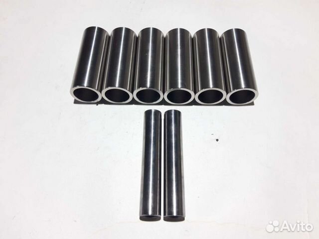 Втулки подушек подрамника из нержавейки для Prado