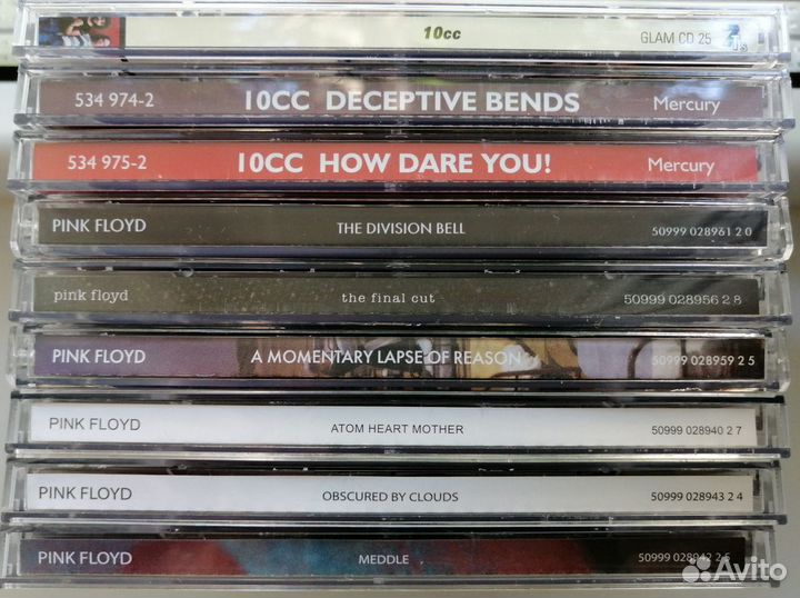 Pink Floyd, 10CC, CD, Сд диски