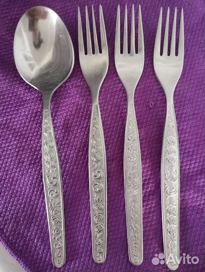 Вилки ложки нержавейка СССР