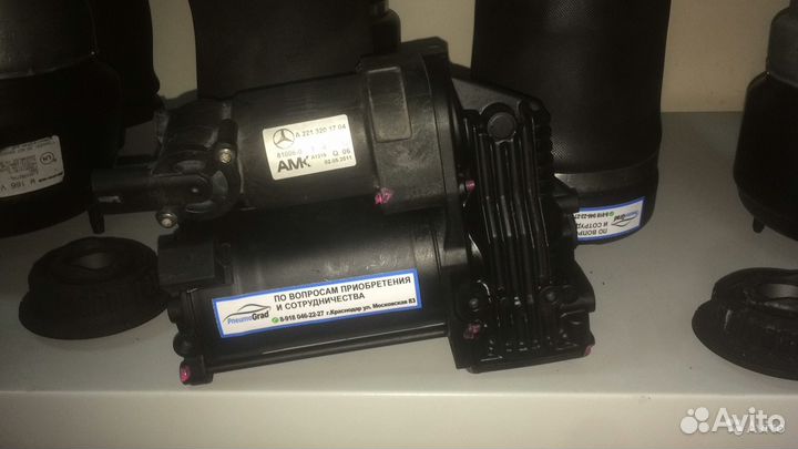 Пневмоподвеска Мерседес. Компрессор подвески W 166