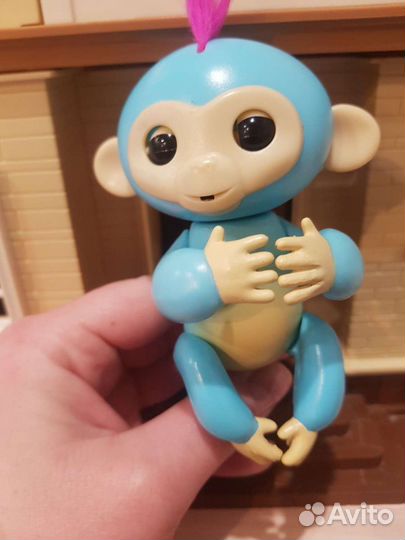 Интерактивная обезьянка Fingerlings