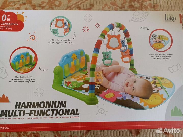 Развивающий коврик музыкальный