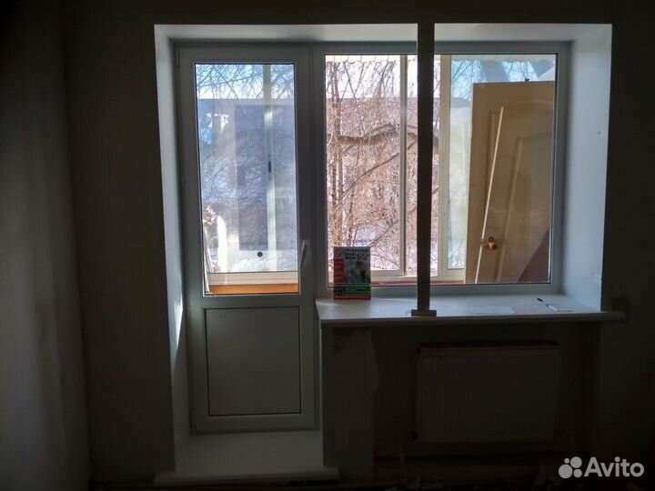 Утепление балкона лоджии 2950*950