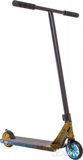 Самокат crisp Ultima 5.0 (2022) Gold & Blue Cracki
