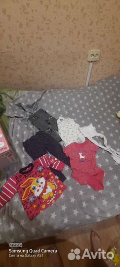 Детская одежда для девочек пакетом