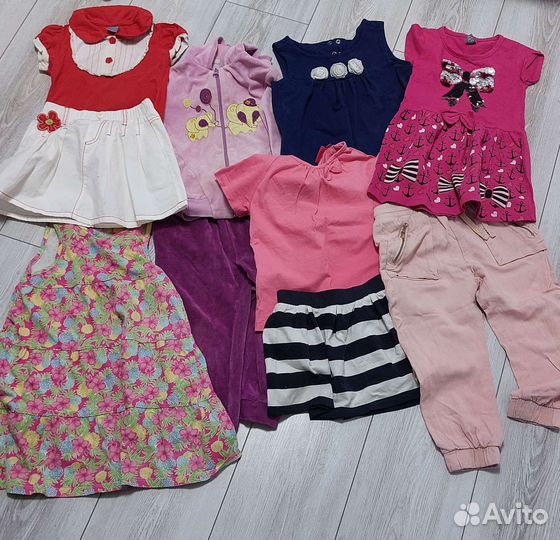 Вещи пакетом на девочку