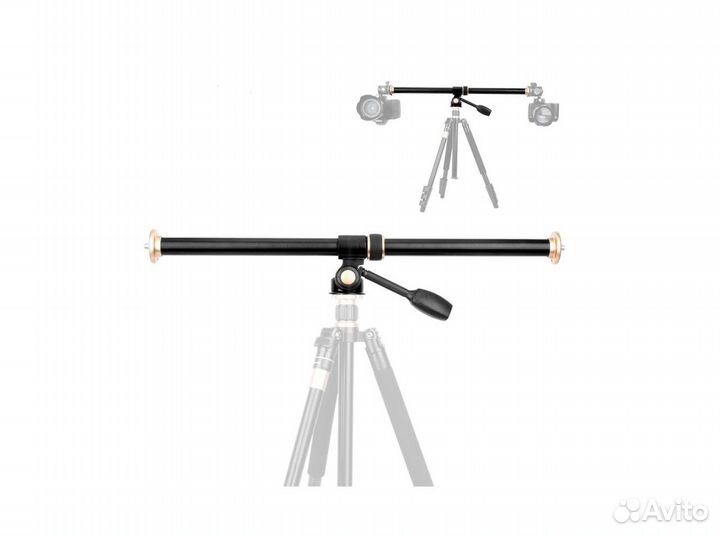 Горизонтальный кронштейн с гидроголовой 60 см