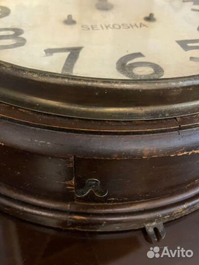 Антикварные часы Seikosha