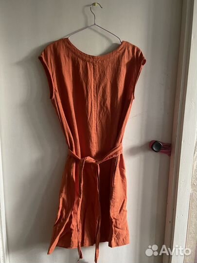 Льняной сарафан