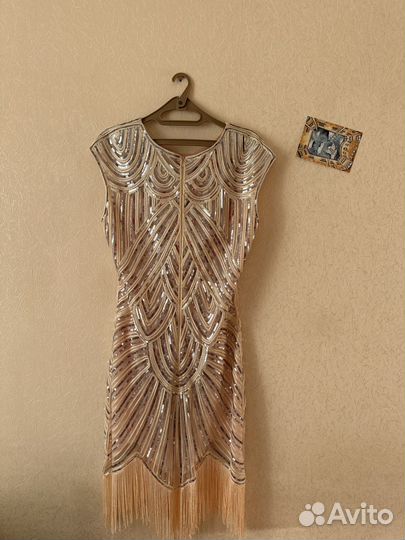 Новогоднее платье женское р М