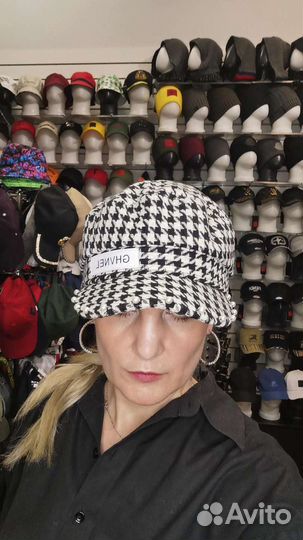 Кепи женская, осеньяя, драповая