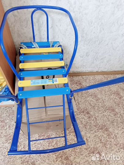 Детские санки новые