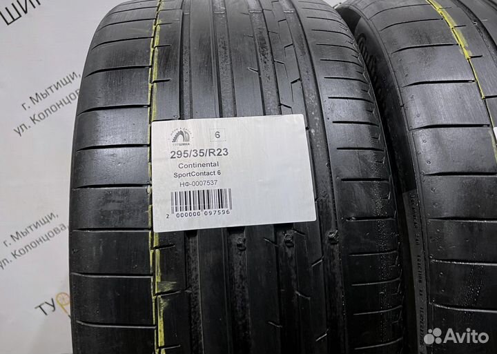 Continental SportContact 6 295/35 R23 94Y