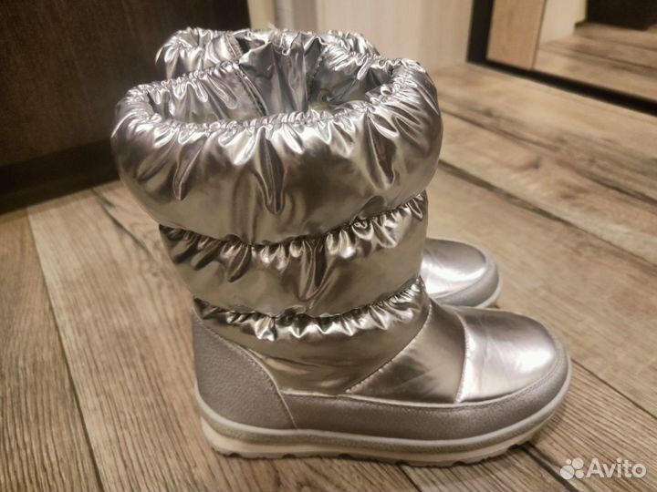 Сапоги дутики для девочки