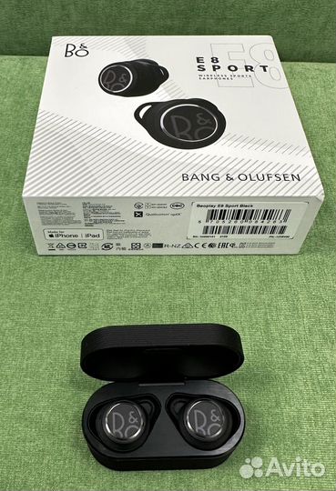 Наушники - Bang & Olufsen Beoplay E8 Sport Black