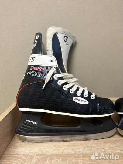 Коньки хоккейные для мальчика, мужчины 39 размер