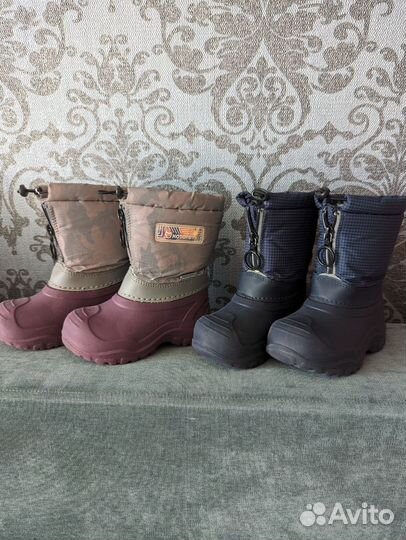 Сноубутсы 23/24 для двойни