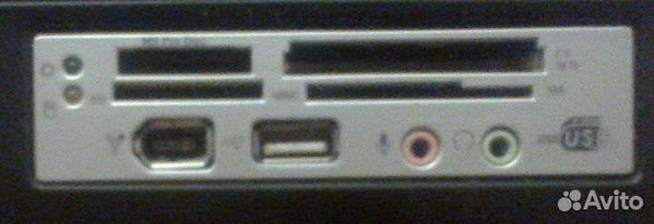 Картридер внутренний USB 2.0 + адаптер MicroSD