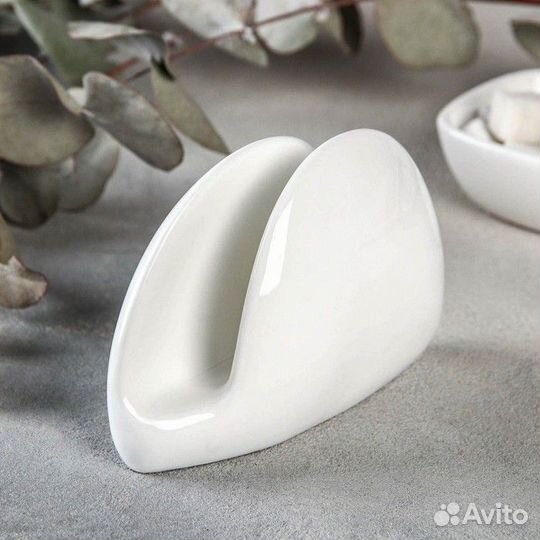 Салфетница фарфоровая, 118 см