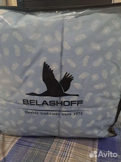 Одеяло пуховое новое