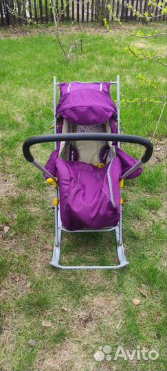 Санки коляска nika