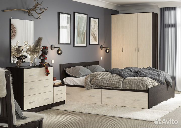 Тумба прикроватная Ронда