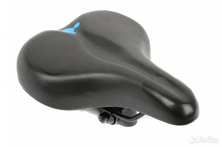 Седло для велосипеда AZ-8006 (260x220) черное