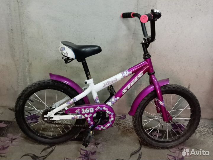 Детский велосипед стелс пилот