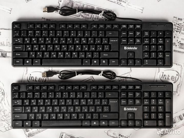Клавиатуры Defender Element HB-520