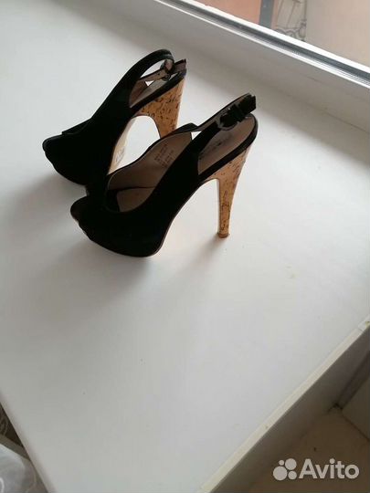 Босоножки женские 37 размер черные