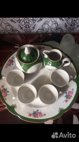 Кофейный сервиз,Дулево 1995 г»Воспоминание”