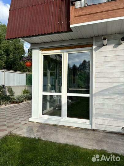 Французкие окна с входной дверью бу