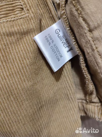 Вельветовый пиджак и брюки 