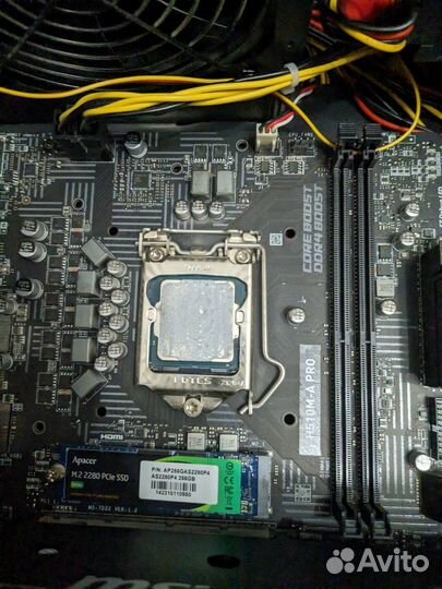 Процессор intel core i3 10100f