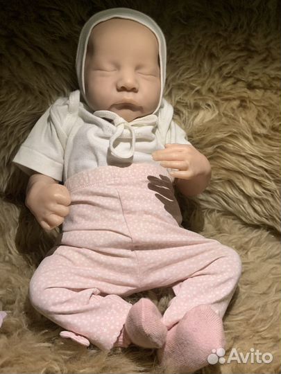 Кукла Реборн леви в брони у Анны