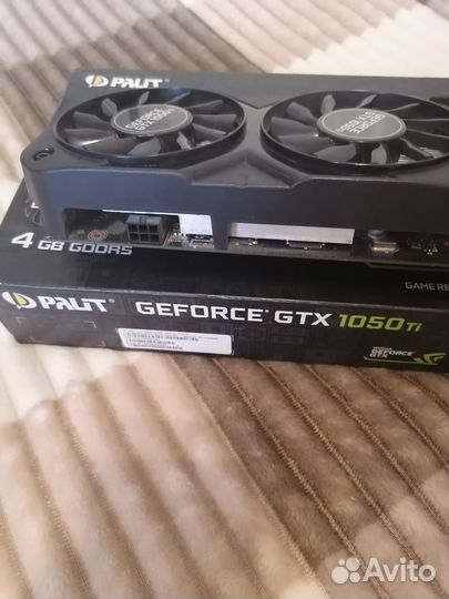 Geforce GTX 1050TI palit dual